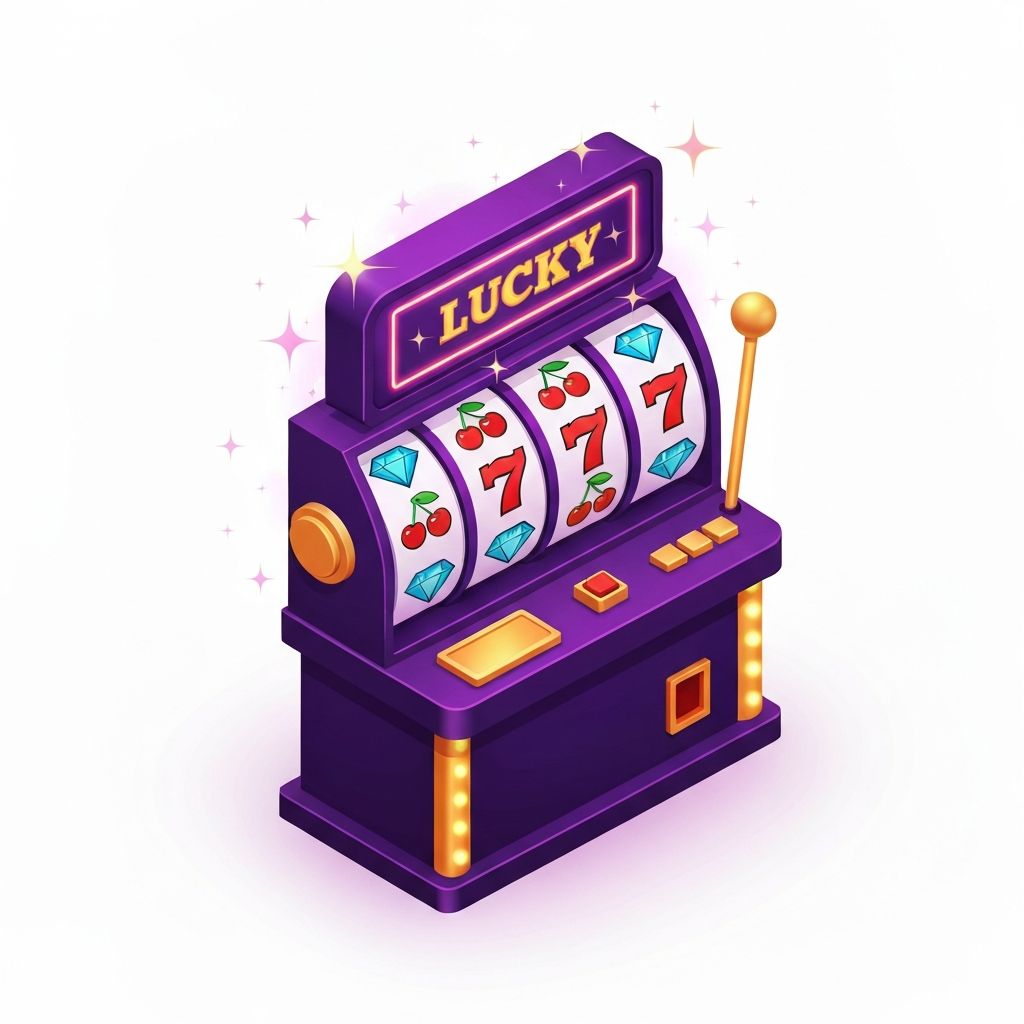 Slot machine decoration